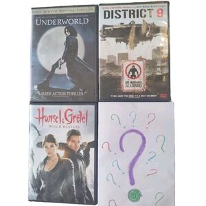 SciFi DVD Movie Lot: Underworld, District 9, Hansel & Gretel Witch Hunter